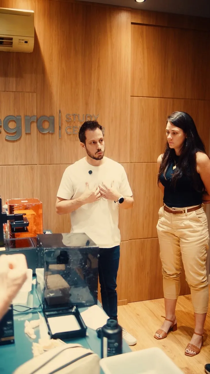 Impressão 3D da peça